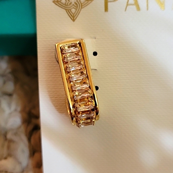 Panacea bejeweled earrings with stud base - Picture 3 of 5